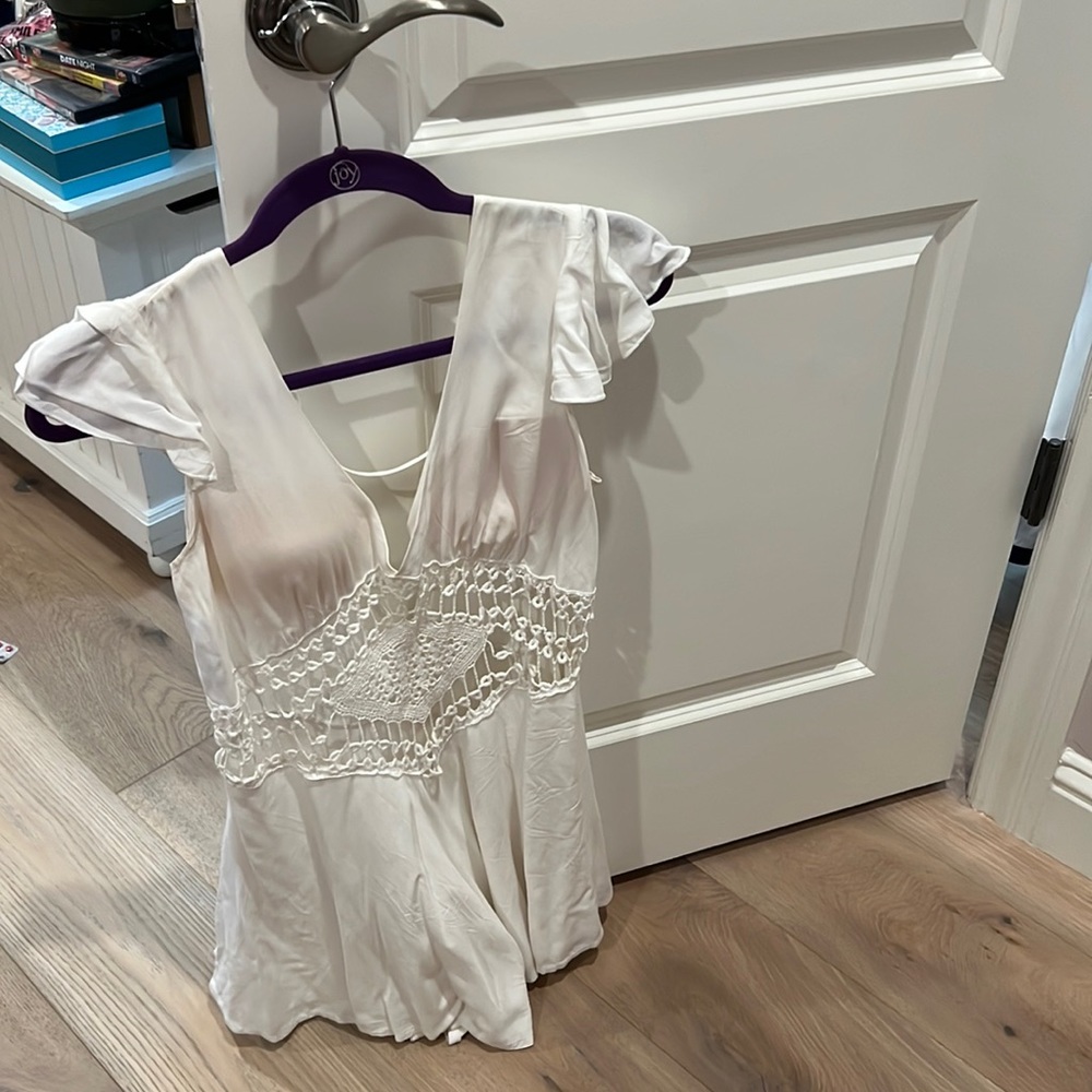 White romper from Stella